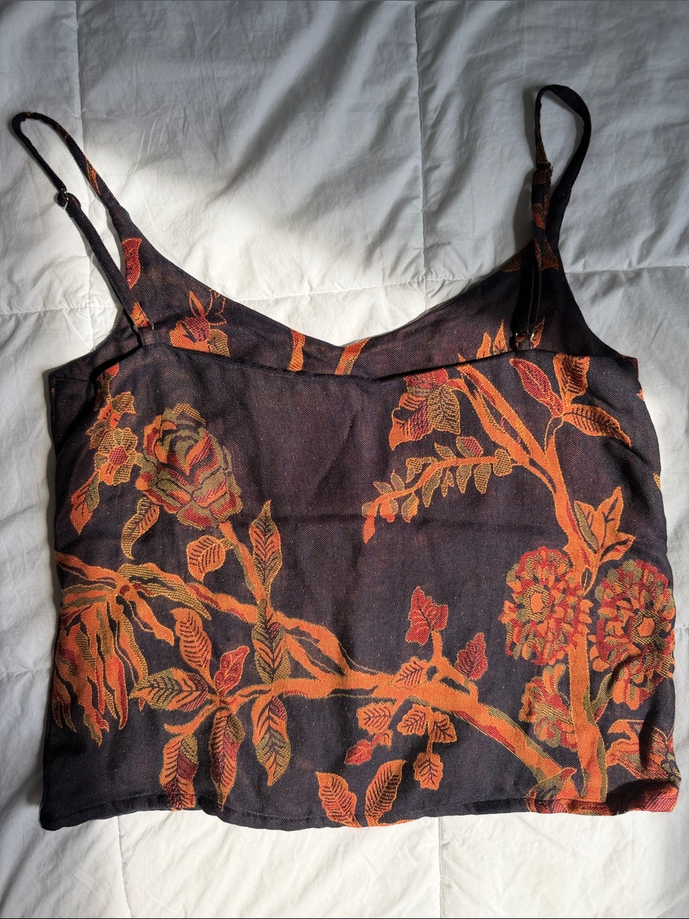 Brahmaki Ecover Zenith Tank in Black and Rust - Picture 6 of 7